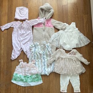 Baby Clothing Bundle with Janie and Jack and Nike Outfits